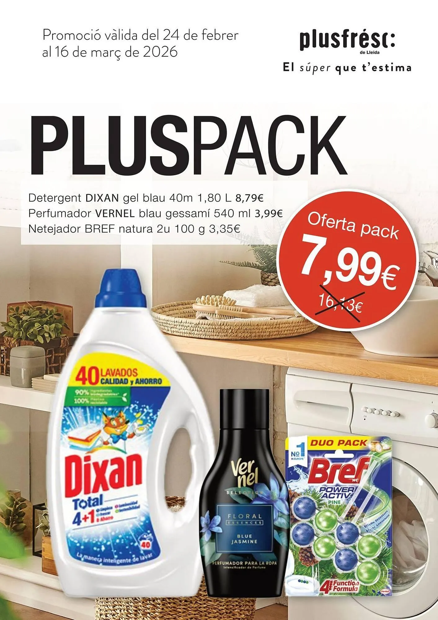 Catálogo de Folleto Plusfresc 24 de febrero al 16 de marzo 2026 - Página 1