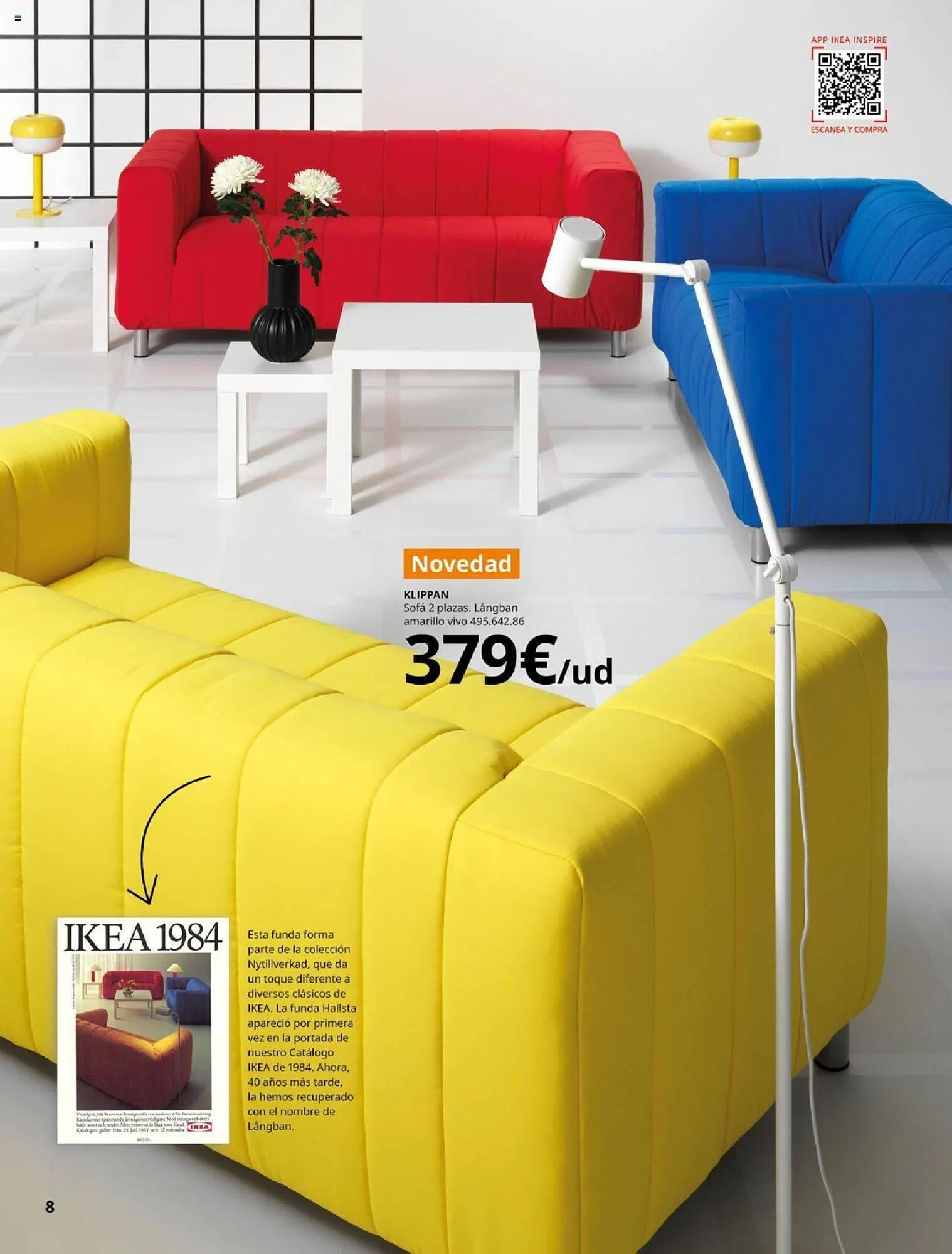 Catálogo de Folleto IKEA Sofás 4 de septiembre al 31 de enero 2025 - Página 8