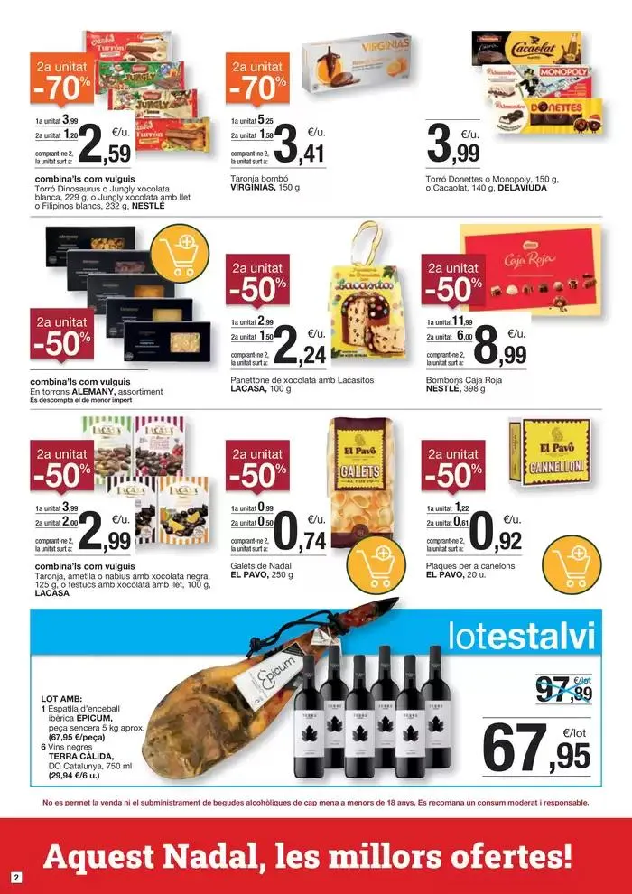 Catálogo de Ofertes vàlides del 19 de novembre al 2 de desembre de 2024 19 de noviembre al 2 de diciembre 2024 - Página 2