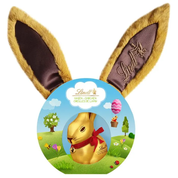 Lindt Gold Bunny Chocolate con Leche Orejas 50g