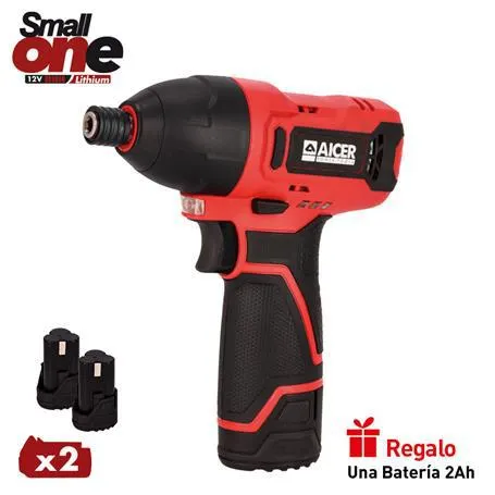 ATORNILLADOR 12V SERIE SMALL 1 BATERIA 2AH AICER