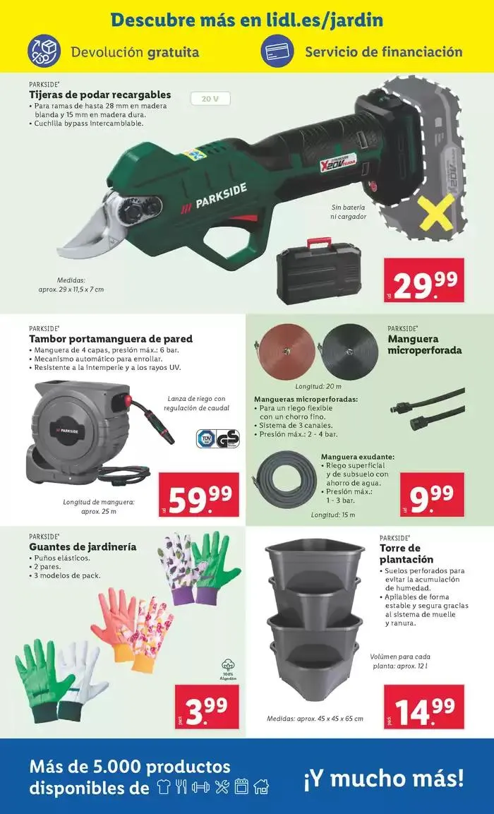 Catálogo de Dale vida a tu JARDÍN 7 de mayo al 31 de julio 2025 - Página 8