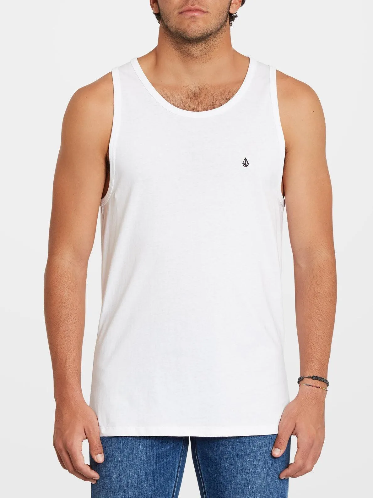 Camiseta de tirantes Stone Blanks - WHITE