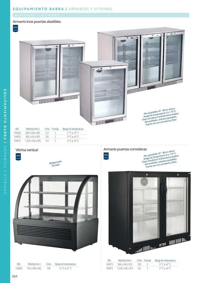 Catálogo de Equipamiento y suministros 23 de julio al 30 de noviembre 2024 - Página 264