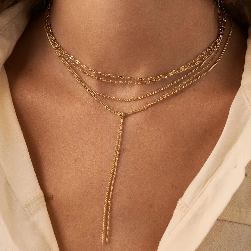 Collar midi NEBET - Dorado