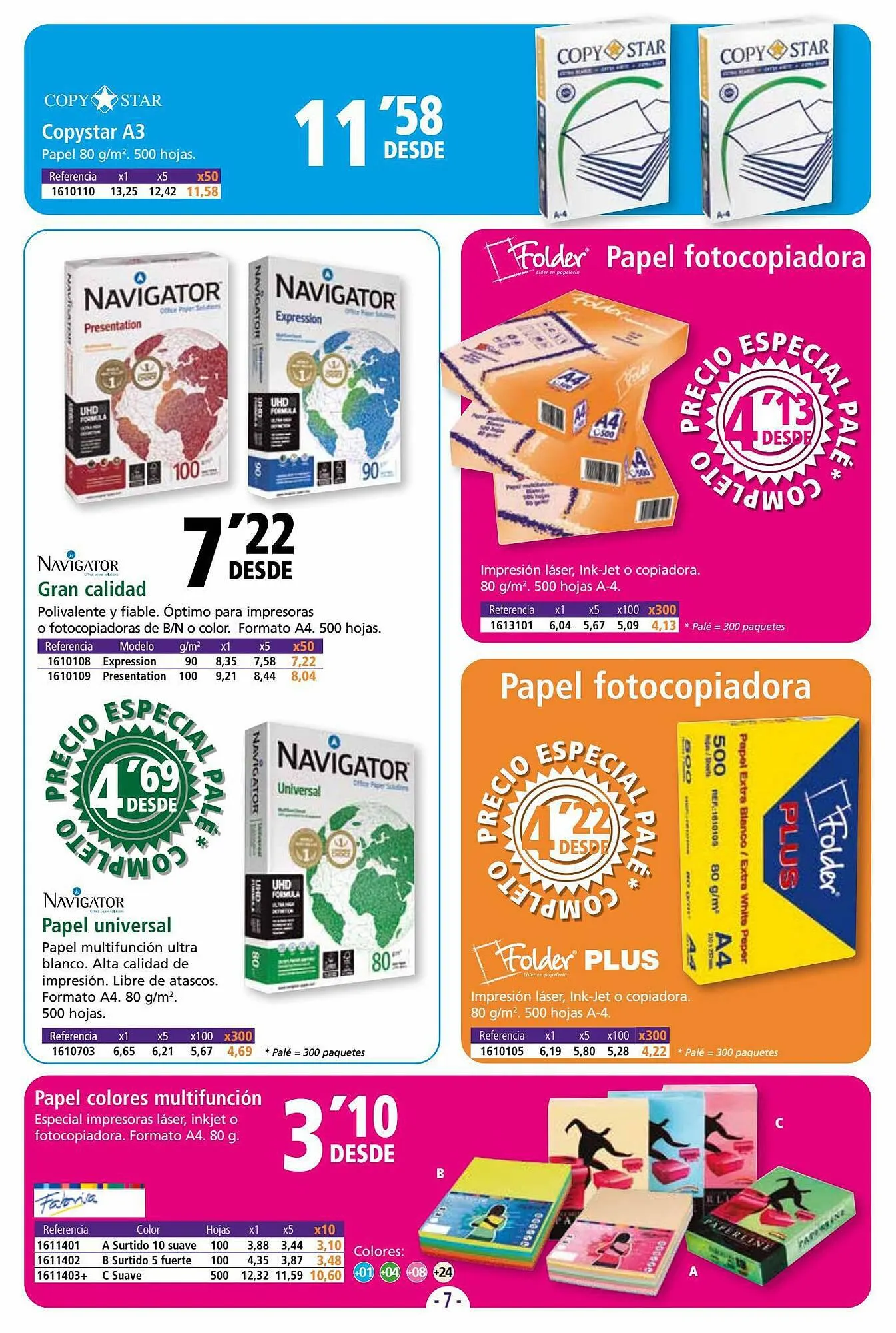 Catálogo de Folleto Folder 8 de mayo al 10 de octubre 2023 - Página 7