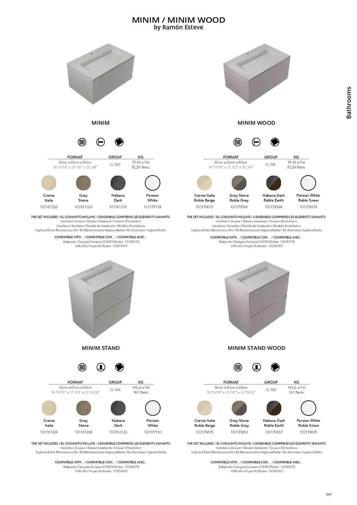 Catálogo de Folleto Porcelanosa 31 de marzo al 8 de febrero 2024 - Página 104
