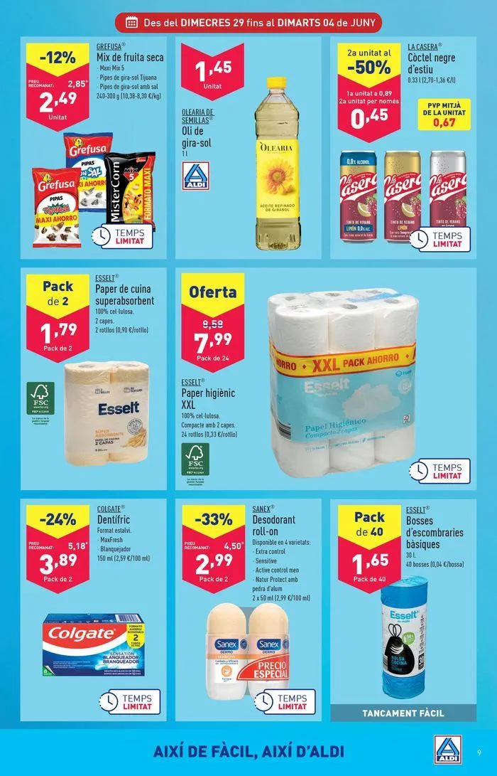 Catálogo de ¡Así de fácil, así de Aldi! 29 de mayo al 4 de junio 2024 - Página 9