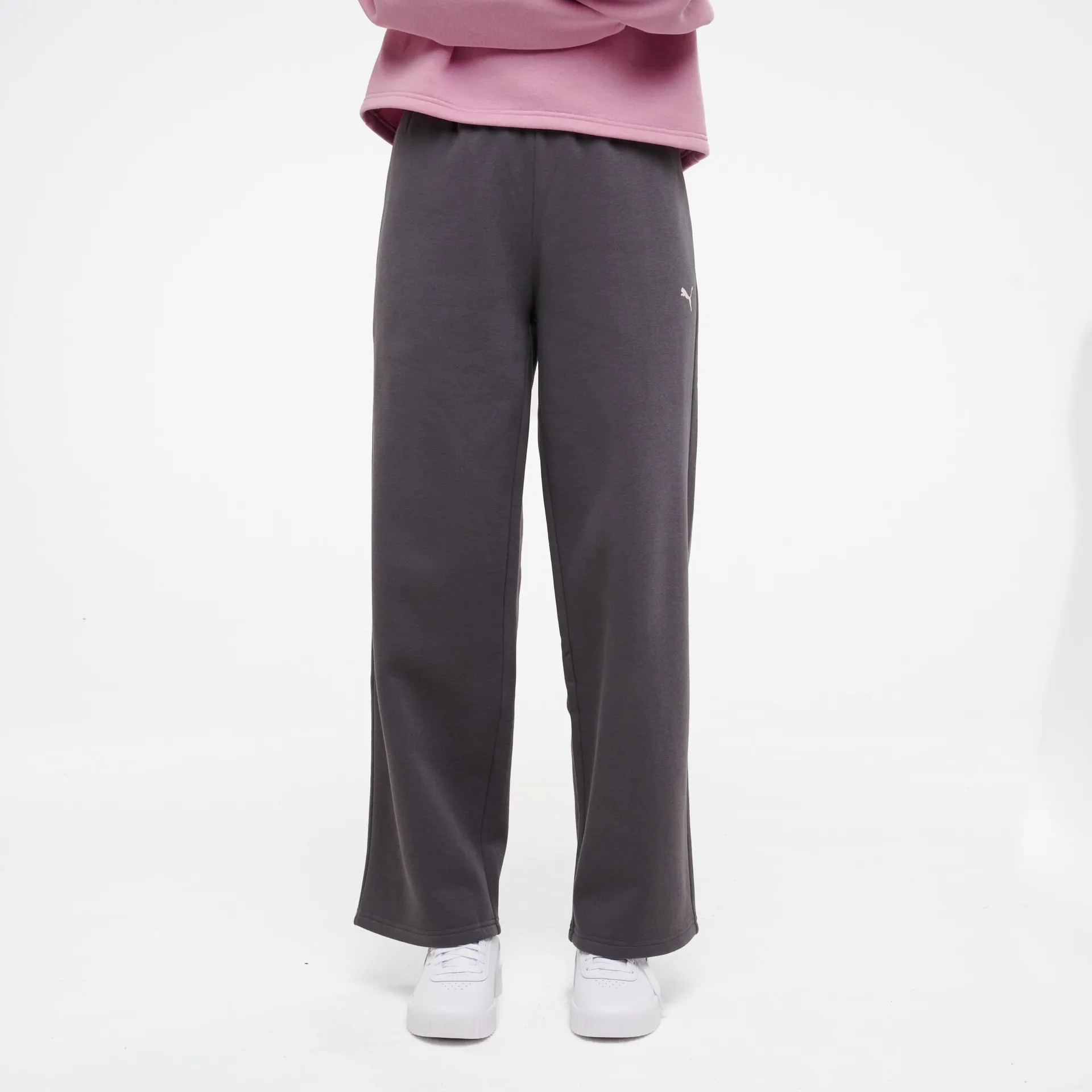 Pantalón Jogger Mujer Negro Recto