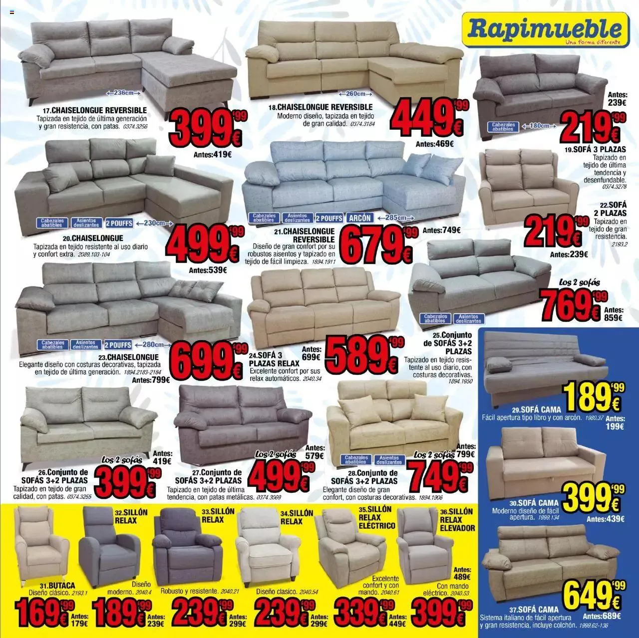 Catálogo de Rapimueble folleto 9 de marzo al 30 de abril 2024 - Página 3