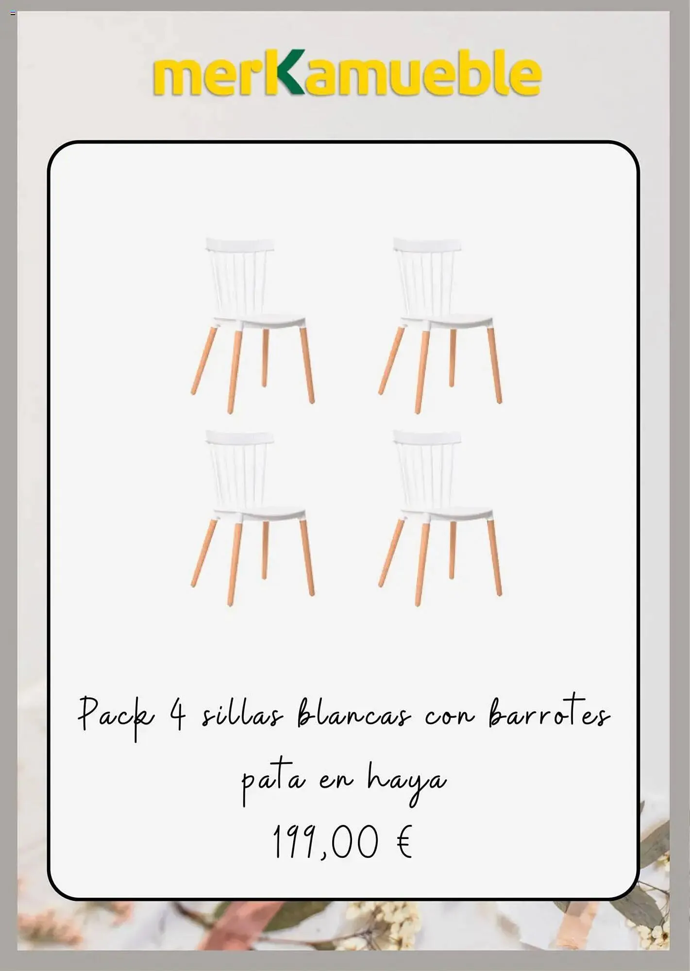 Catálogo de Folleto Merkamueble 5 de marzo al 5 de abril 2025 - Página 3