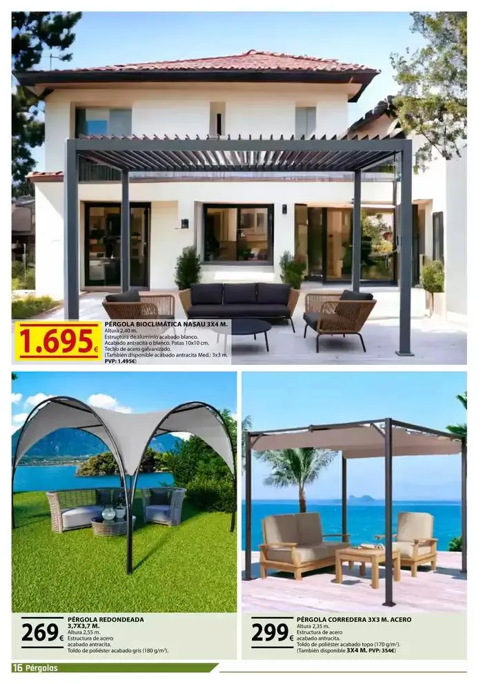 Catálogo de JARDINES Y TERRAZAS 2025 8 de mayo al 15 de julio 2025 - Página 16