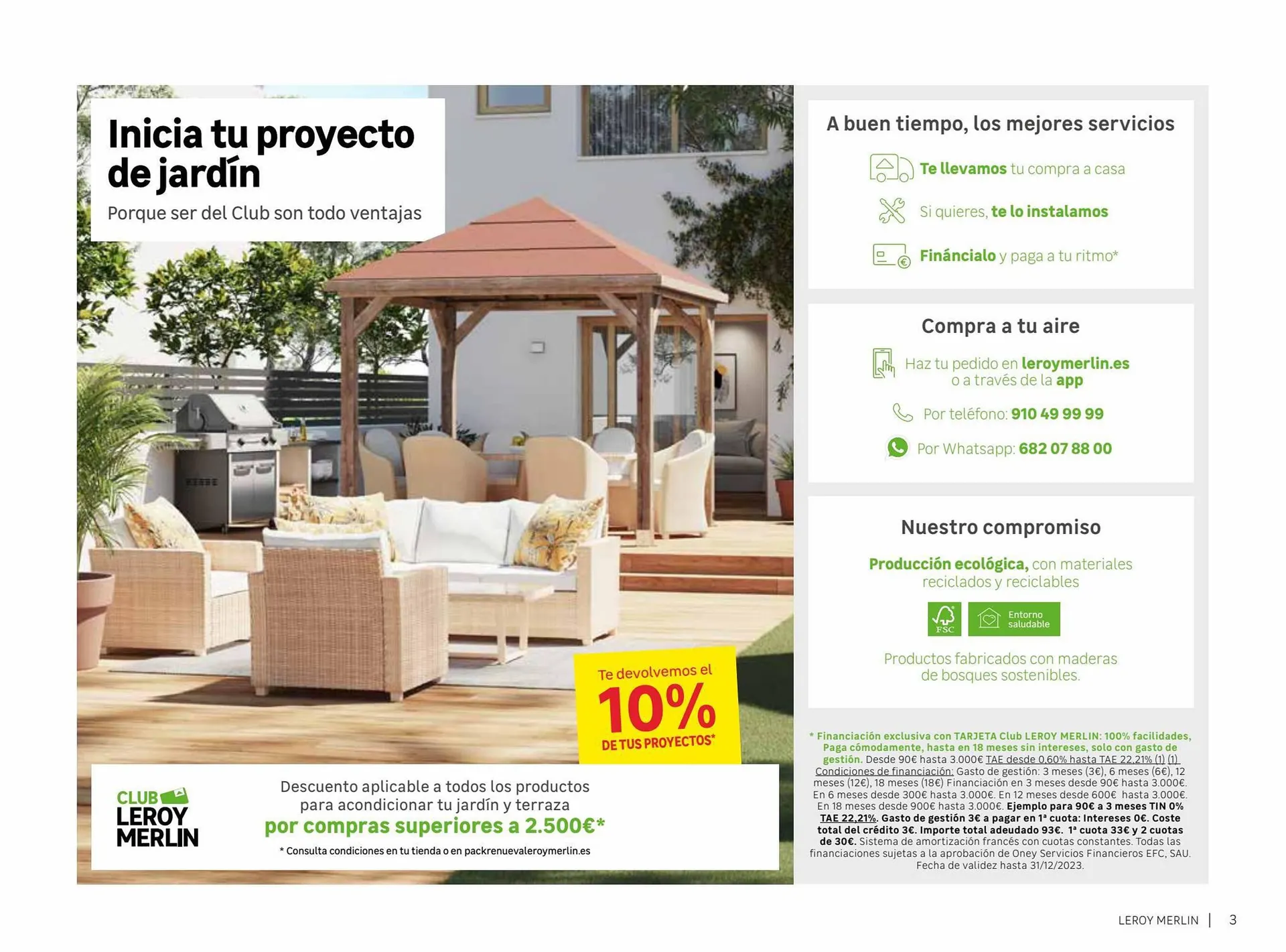 Catálogo de Folleto Leroy Merlin 9 de junio al 31 de julio 2023 - Página 3