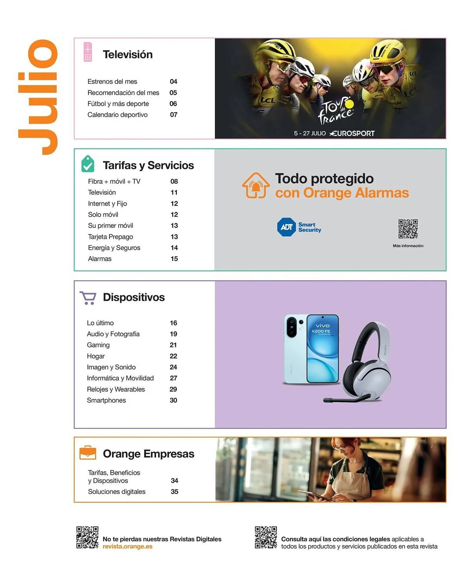 Catálogo de Folleto Orange 1 de julio al 31 de julio 2025 - Página 5