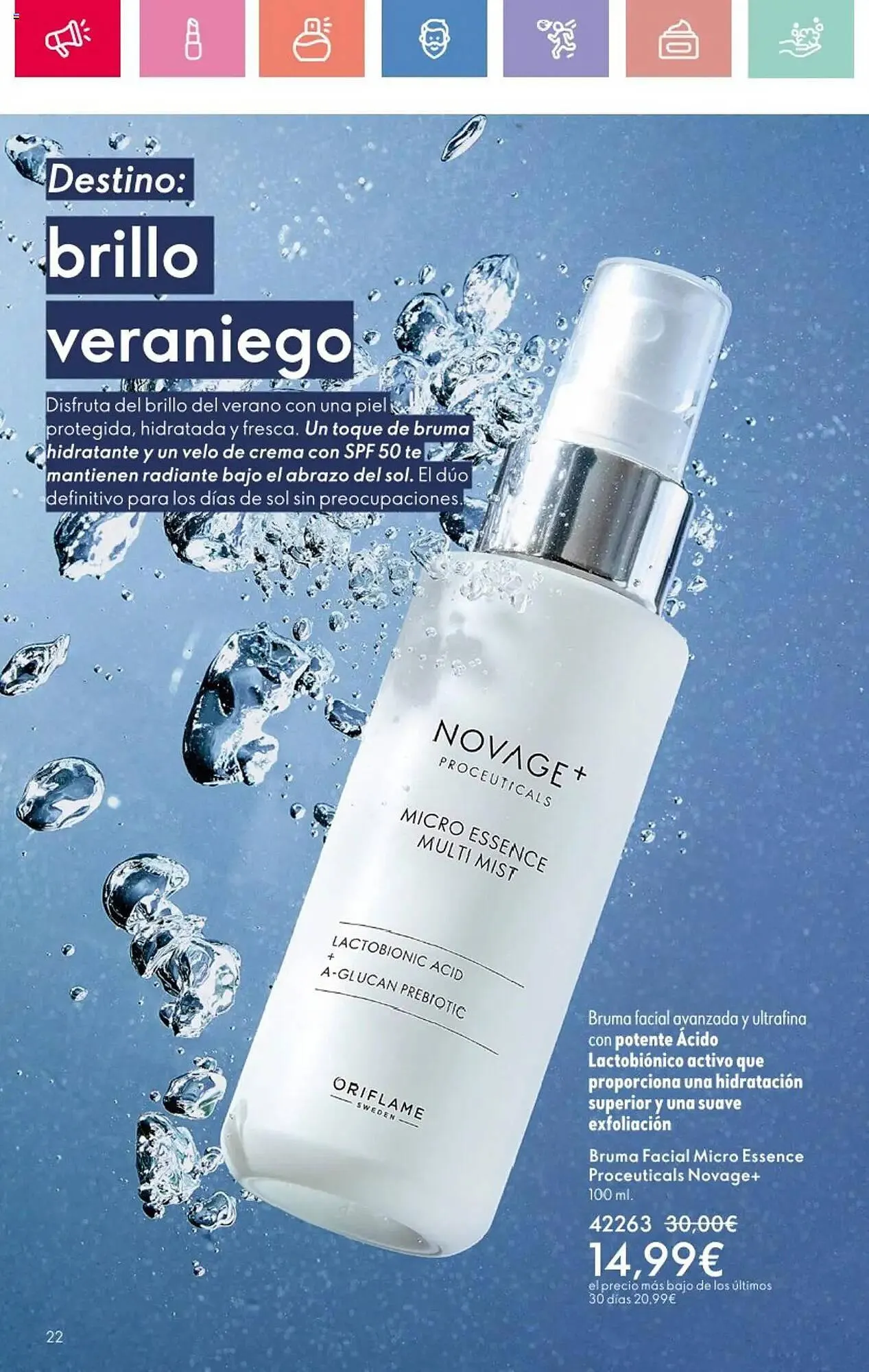 Catálogo de Folleto Oriflame 22 de junio al 12 de julio 2025 - Página 22