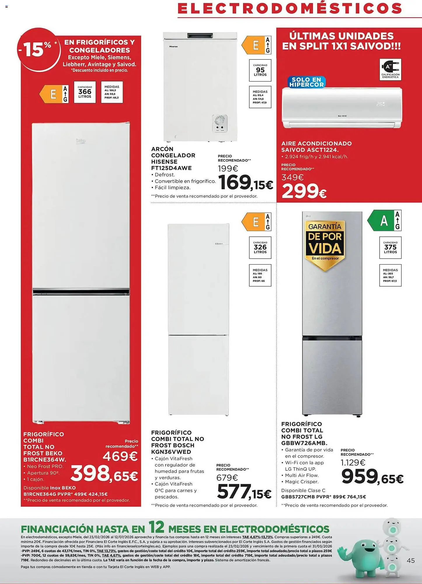 Catálogo de Catálogo Hipercor 23 de abril al 5 de mayo 2026 - Página 45