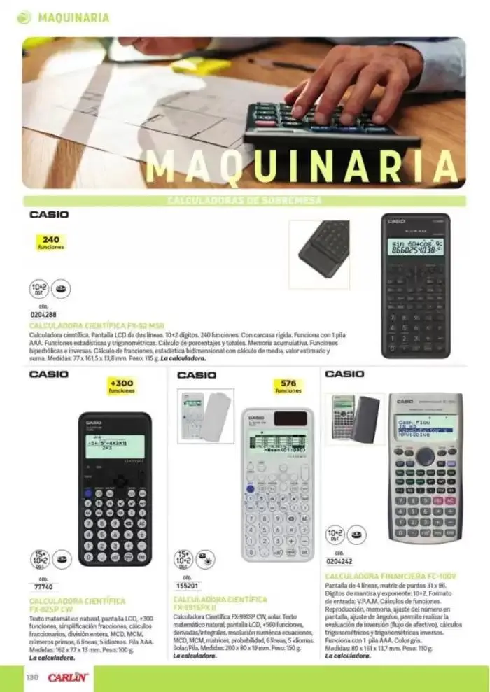 Catálogo de CATÁLOGO 2025 ESENCIAL OFICINA 22 de mayo al 31 de diciembre 2025 - Página 132