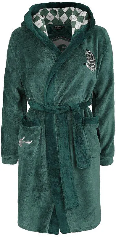 "Slytherin Bata larga" Bata Verde oscuro de Harry Potter
