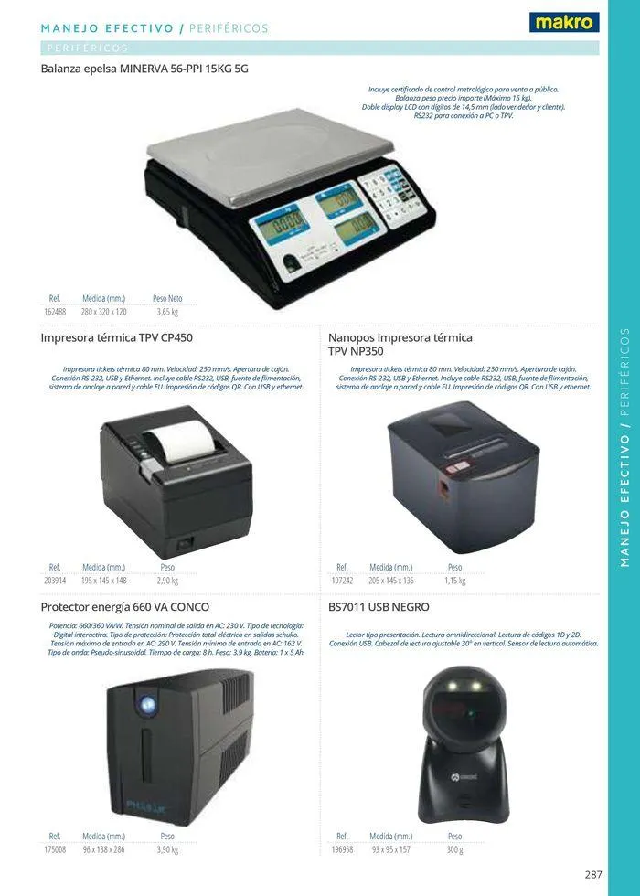 Catálogo de Equipamiento y suministros 23 de julio al 30 de noviembre 2024 - Página 287