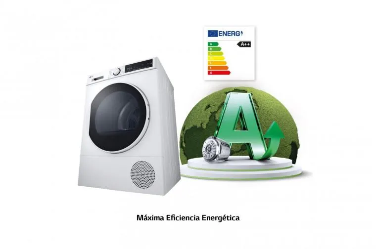 Outlet Secadora LG 8kg, A++, Blanca
