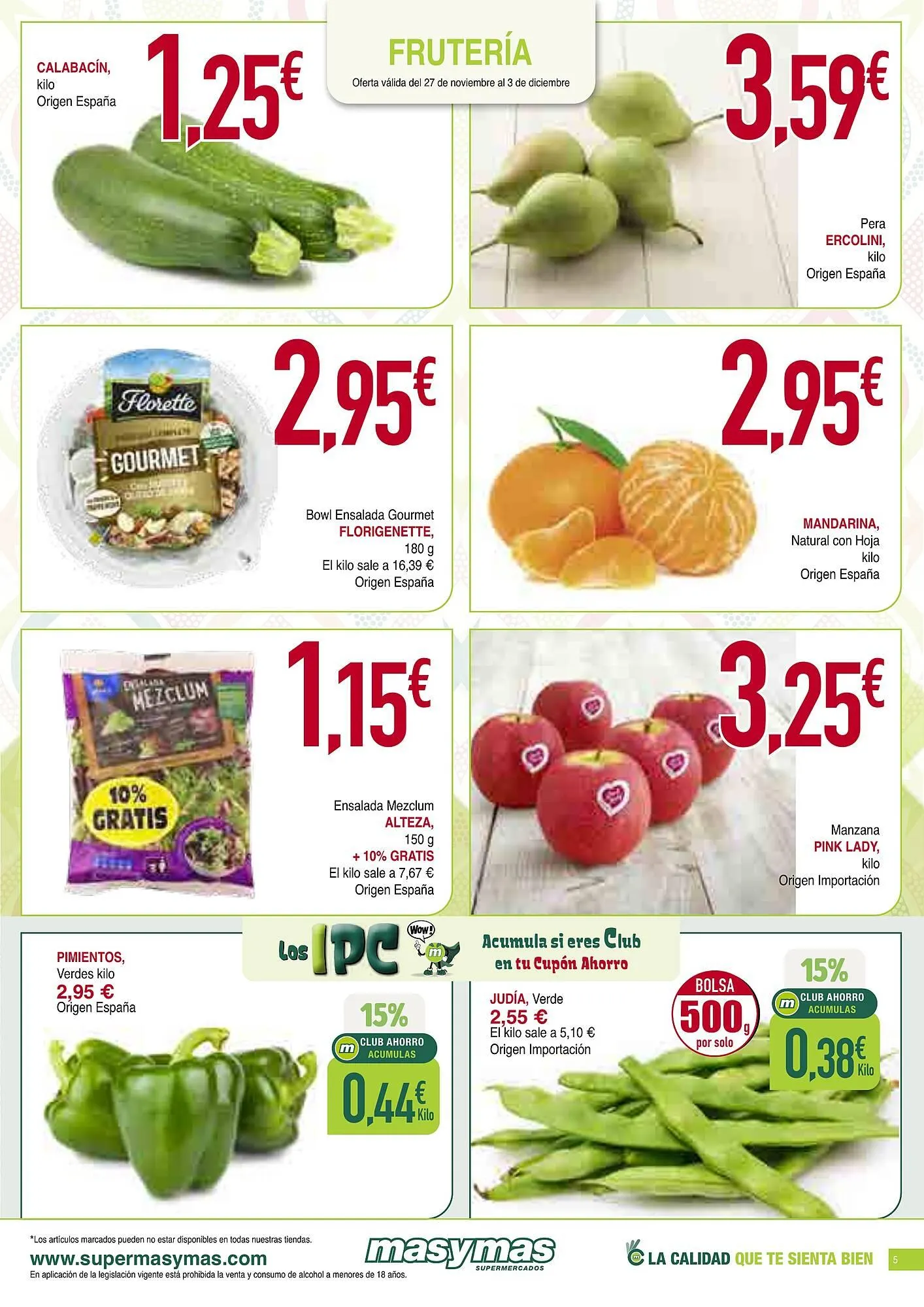 Catálogo de Folleto Masymas 27 de noviembre al 17 de diciembre 2025 - Página 5
