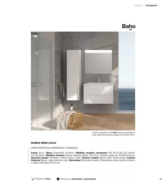 Catálogo de Catálogo de baños 24/25 2 de enero al 31 de agosto 2025 - Página 153
