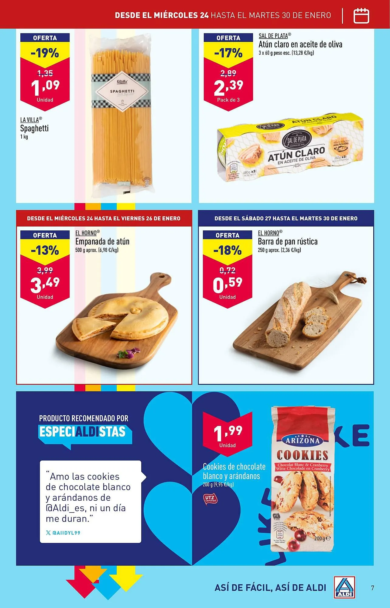 Catálogo de Folleto ALDI 24 de enero al 30 de enero 2024 - Página 7