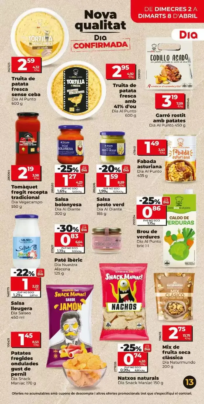 Catálogo de Estalvi en Gran del del 2 al 8 d'abril 2 de abril al 8 de abril 2025 - Página 13