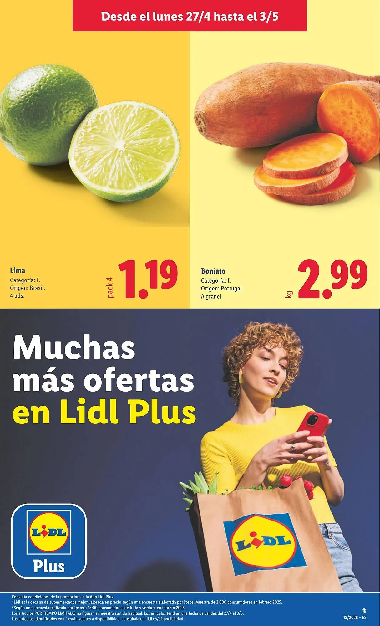 Catálogo de Catálogo Lidl 27 de abril al 3 de mayo 2026 - Página 3