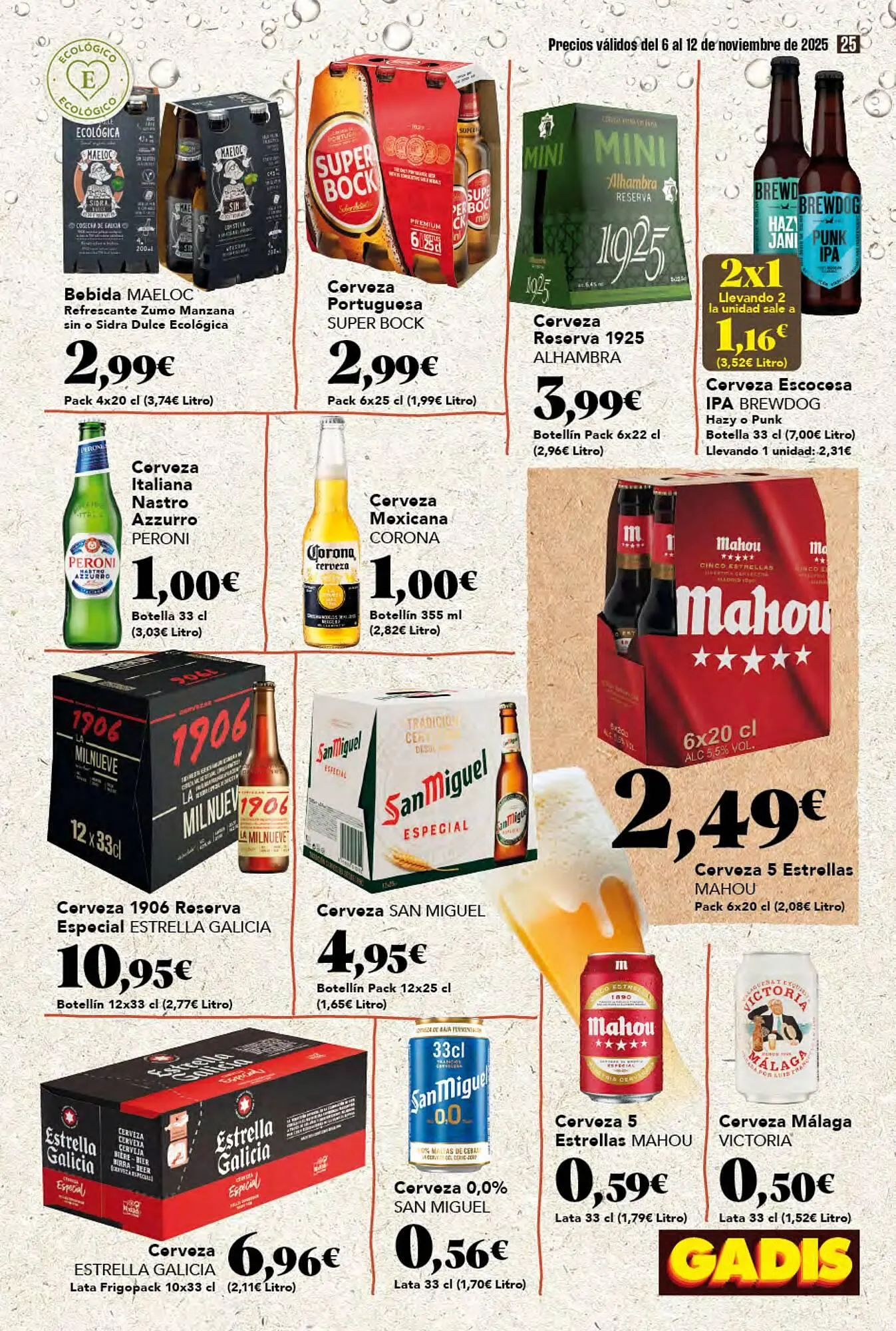 Catálogo de Folleto Gadis 6 de noviembre al 12 de noviembre 2025 - Página 25