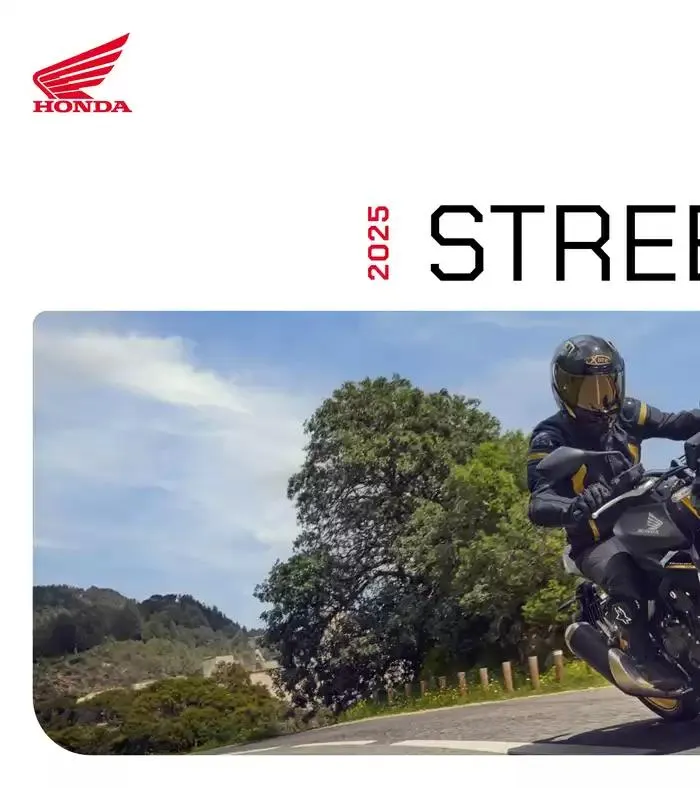 Catálogo de Gama Street & Touring 2025 14 de mayo al 31 de diciembre 2025 - Página 1