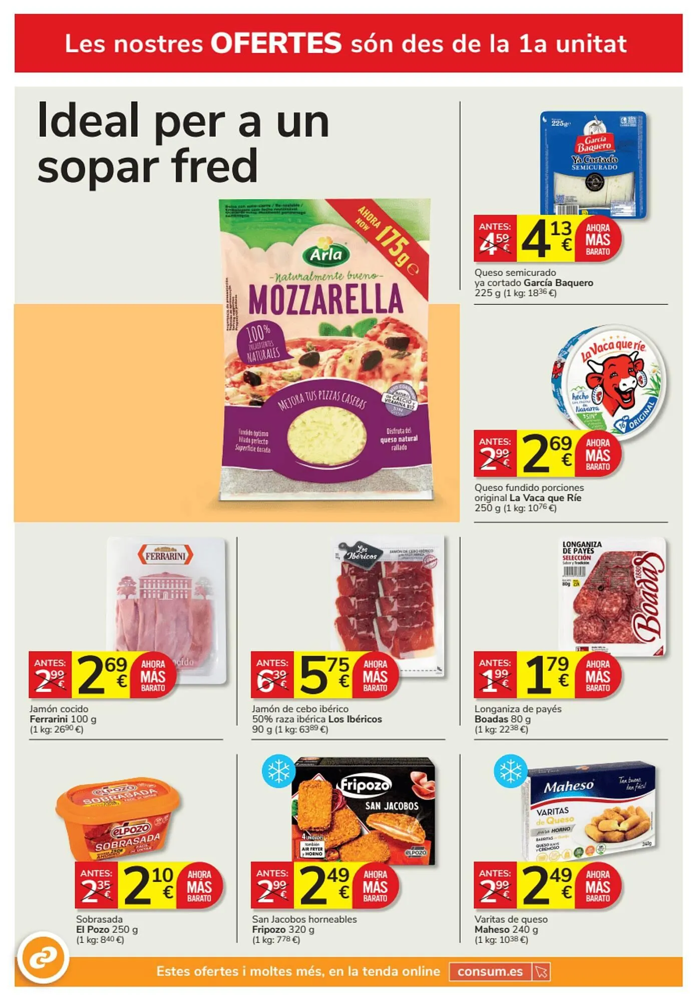 Catálogo de Folleto Consum 26 de junio al 23 de julio 2025 - Página 8