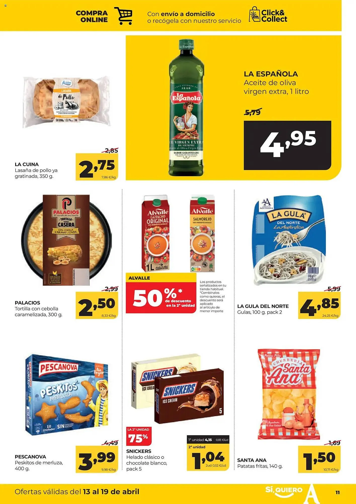 Catálogo de Folleto Alimerka 13 de abril al 19 de abril 2026 - Página 11