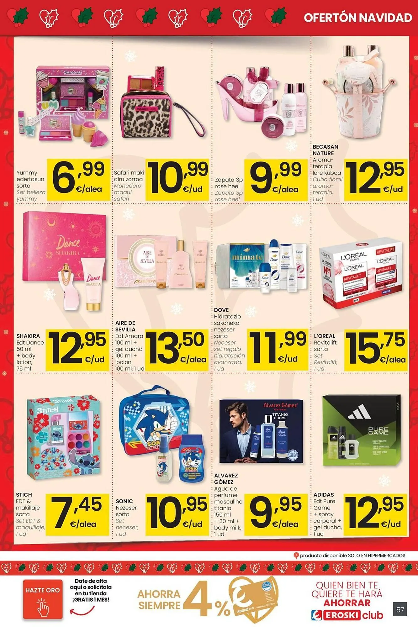 Catálogo de Folleto Eroski 18 de diciembre al 31 de diciembre 2025 - Página 57