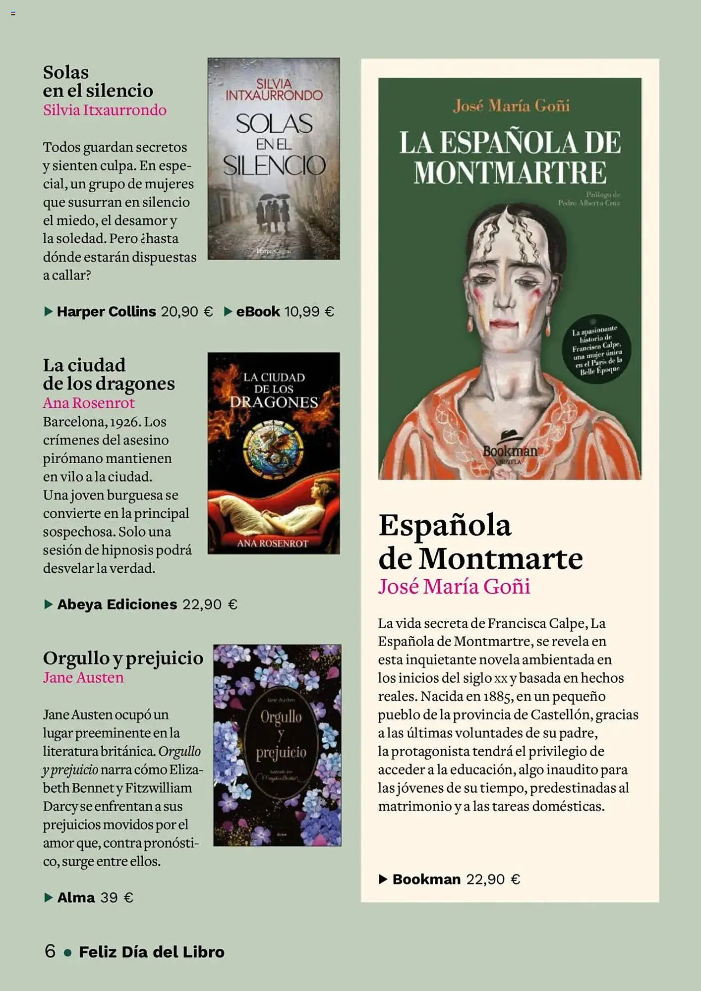 Catálogo de Folleto Casa del Libro 7 de abril al 22 de abril 2025 - Página 6