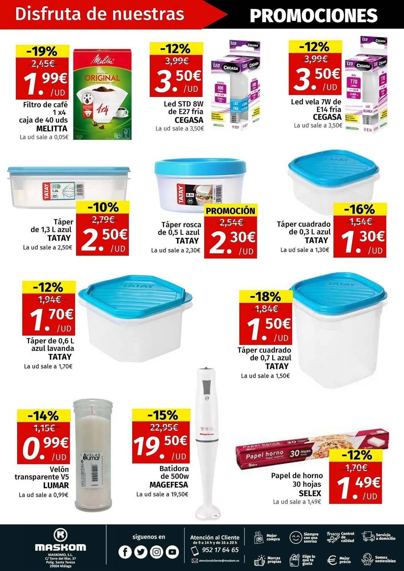 Catálogo de Folleto Maskom Supermercados 30 de septiembre al 31 de octubre 2025 - Página 28