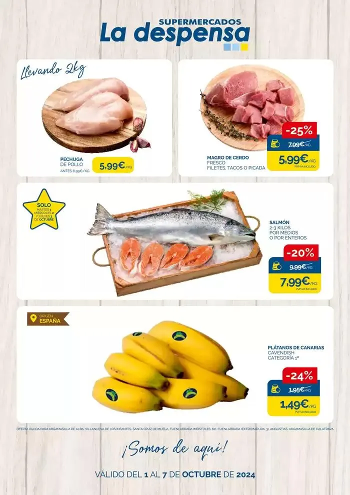 Catálogo de Somos de aqui! 1 de octubre al 7 de octubre 2024 - Página 1