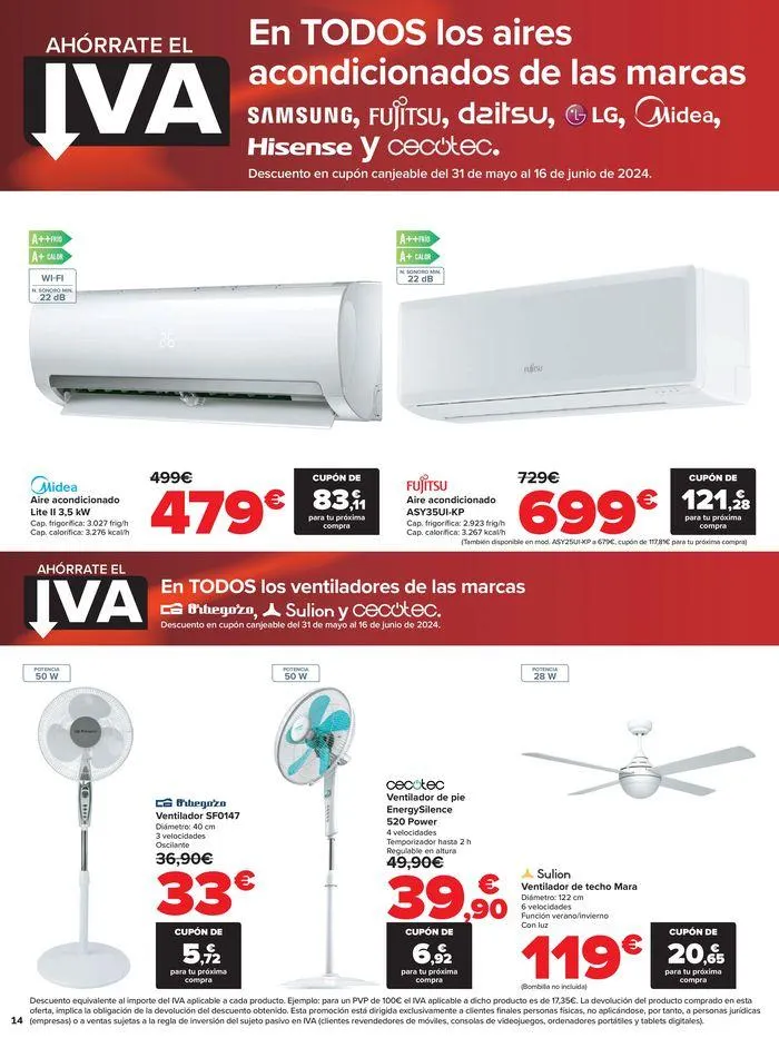 Catálogo de AHÓRRATE EL IVA 24 de mayo al 30 de mayo 2024 - Página 14