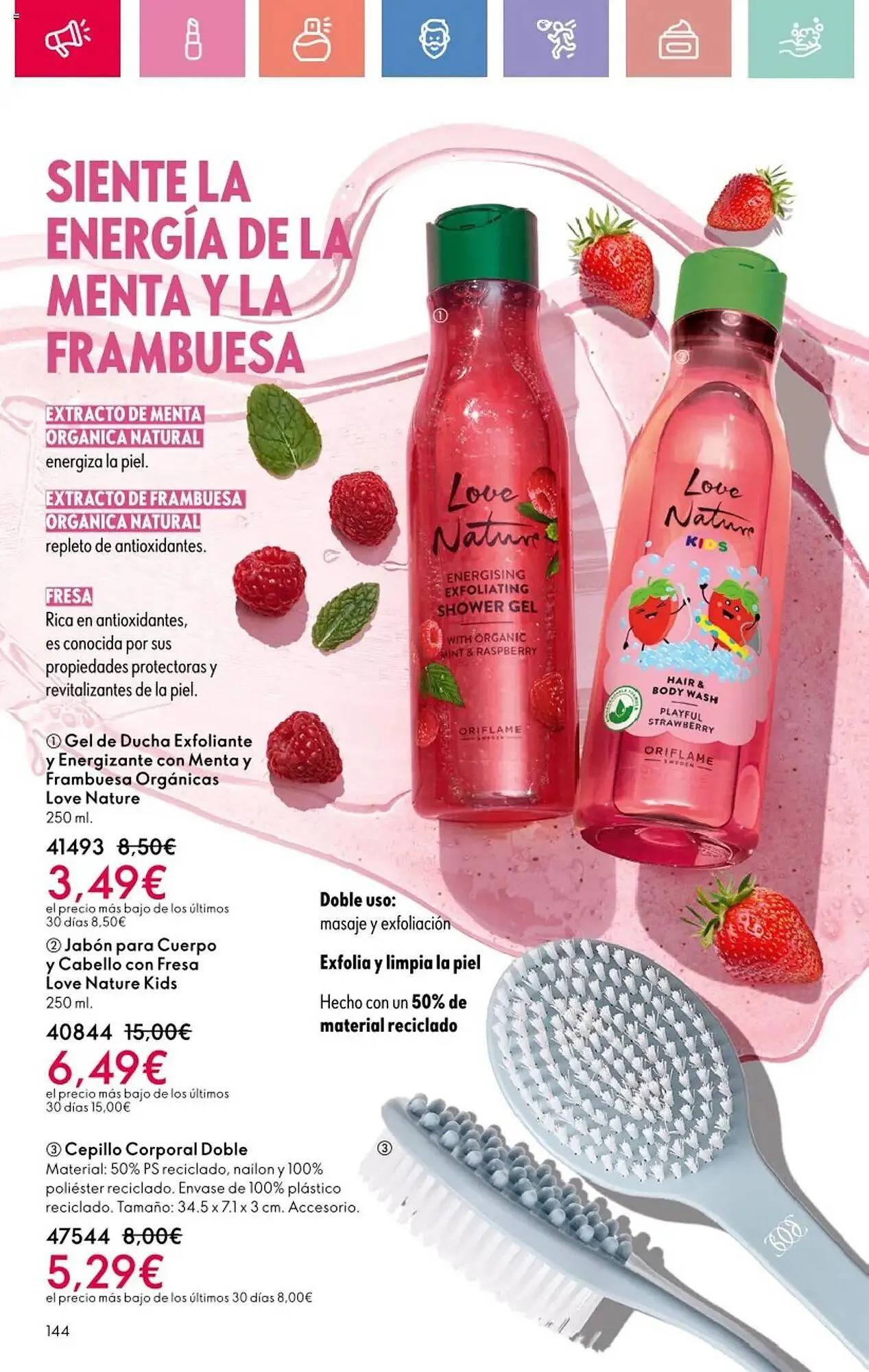 Catálogo de Folleto Oriflame 13 de julio al 2 de agosto 2025 - Página 144