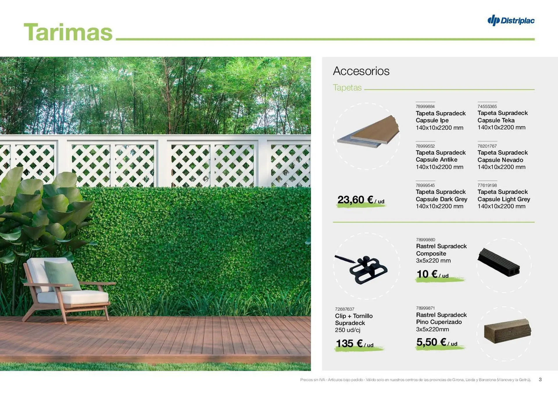 Catálogo de Folleto Distriplac 8 de mayo al 30 de septiembre 2023 - Página 3