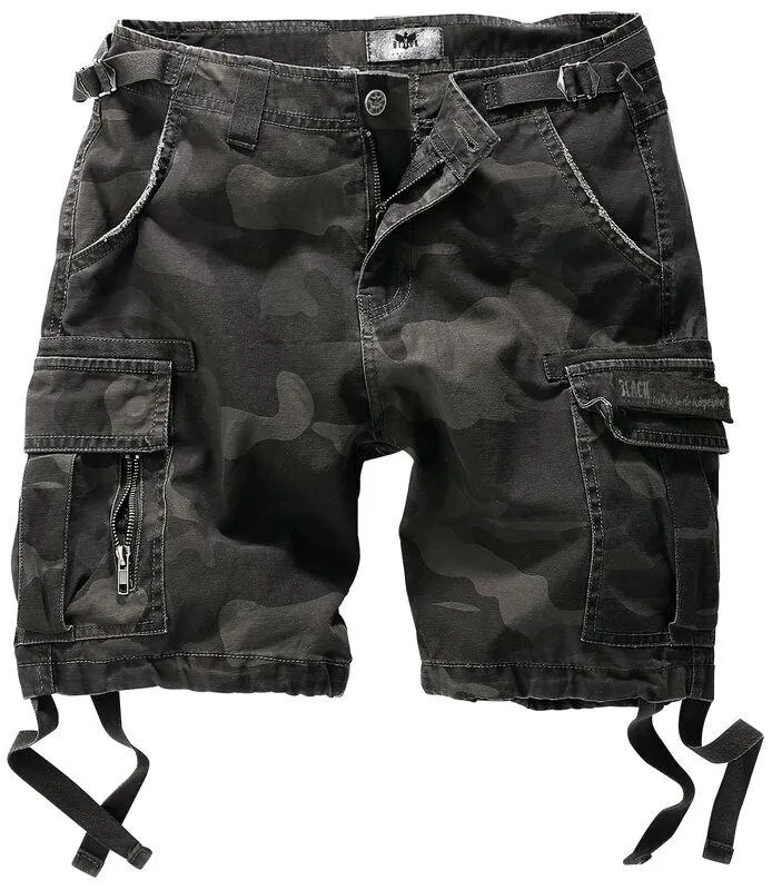 Pantalones cortos camuflaje de Black Premium by EMP