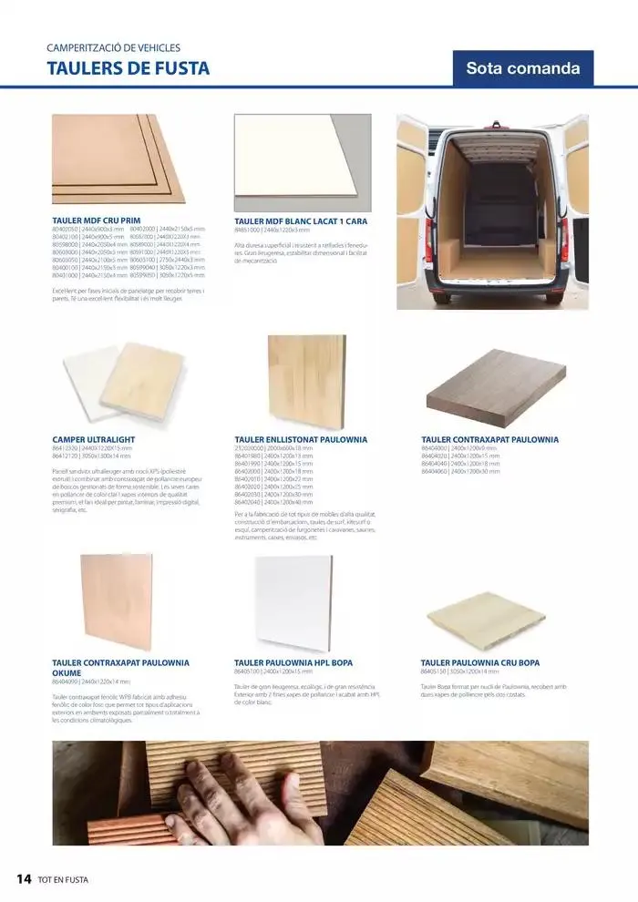 Catálogo de Tot en fusta 1 de enero al 31 de diciembre 2025 - Página 14
