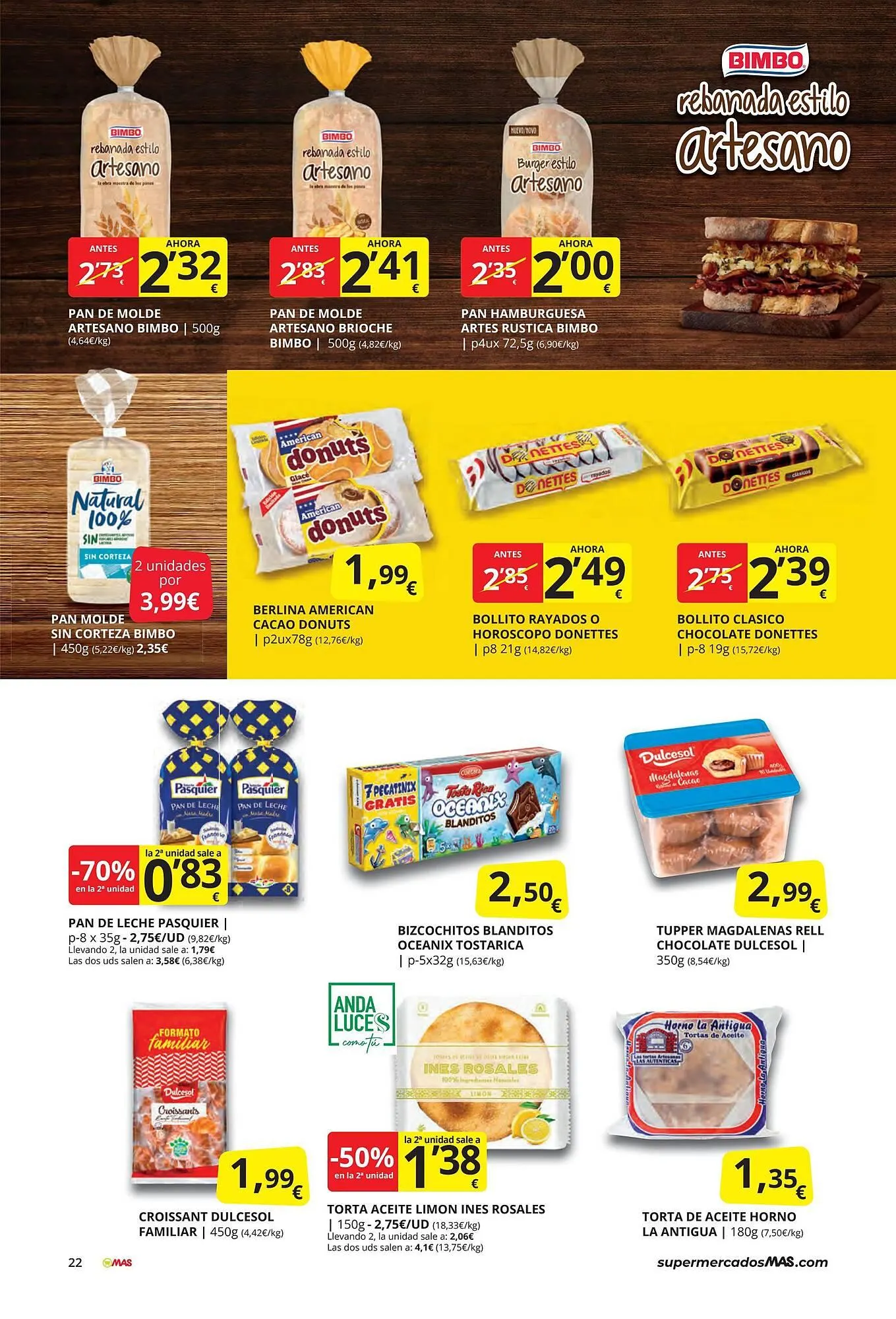 Catálogo de Folleto Supermercados MAS 30 de mayo al 26 de junio 2025 - Página 22