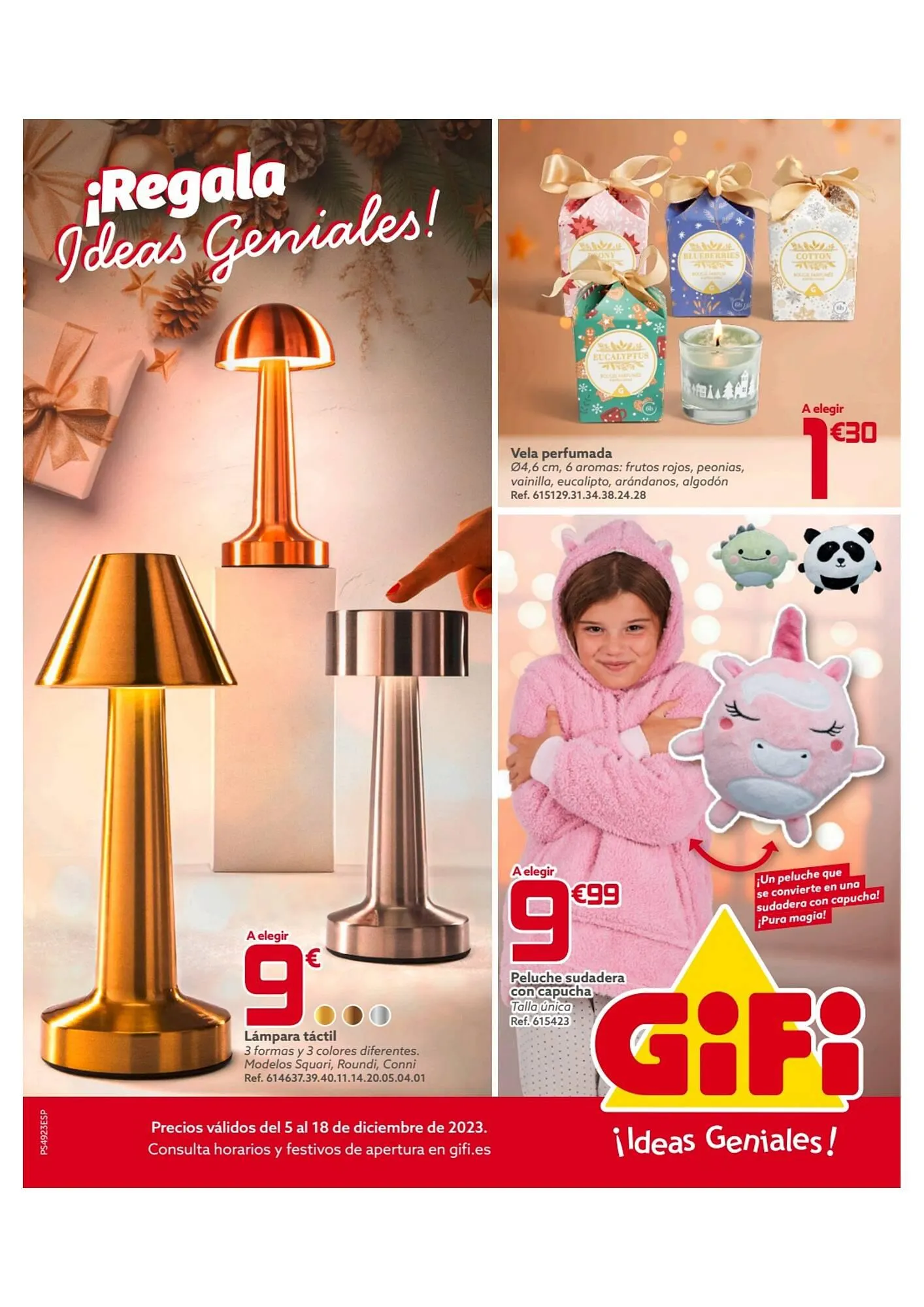 Catálogo de Folleto GiFi 5 de diciembre al 18 de diciembre 2023 - Página 1