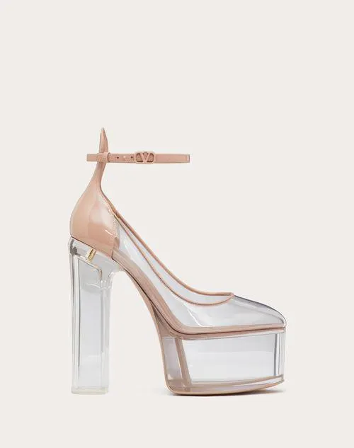 ZAPATOS VALENTINO GARAVANI TAN-GO DE MATERIAL DE POLÍMERO CON PLATAFORMA Y CON TACÓN DE PLEXIGLÁS DE 155 MM