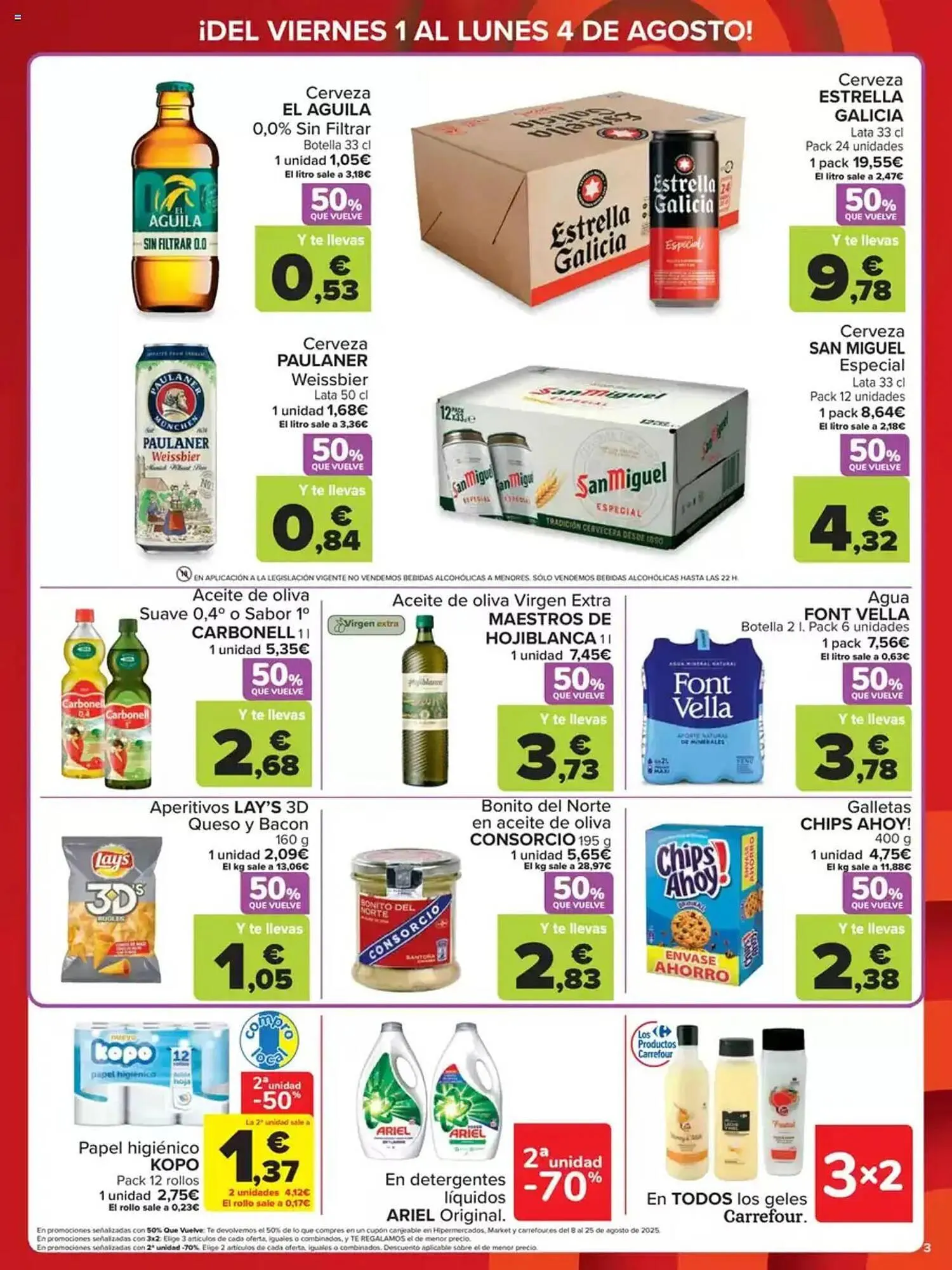 Catálogo de Folleto Carrefour 1 de agosto al 4 de agosto 2025 - Página 3
