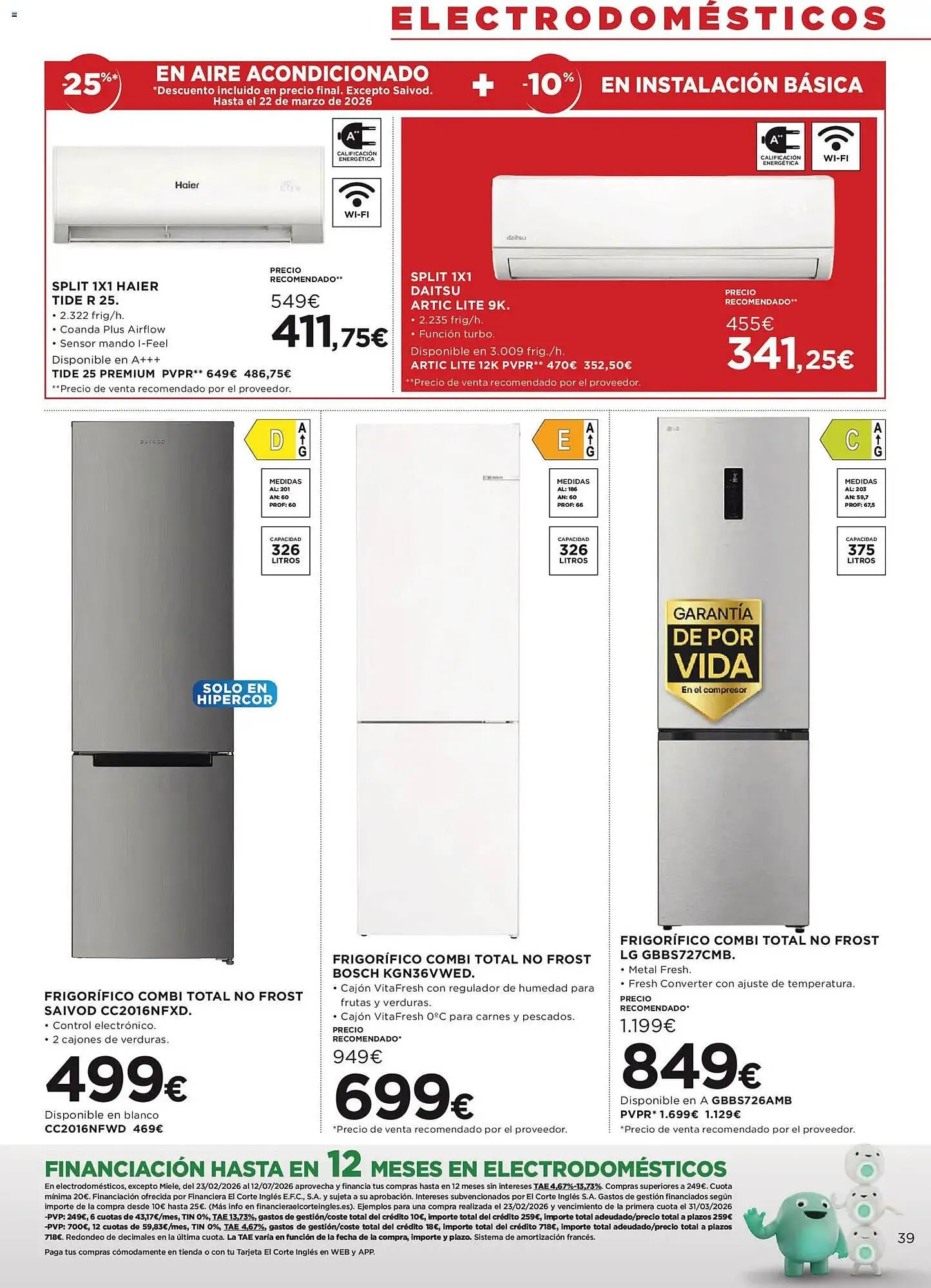 Catálogo de Catálogo Hipercor 12 de marzo al 24 de marzo 2026 - Página 39