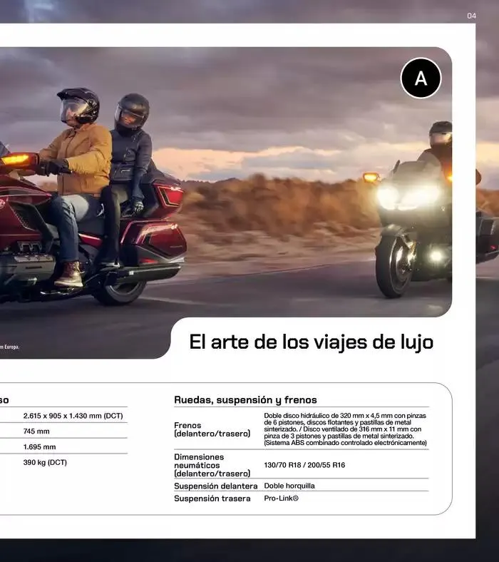 Catálogo de Gama Street & Touring 2025 14 de mayo al 31 de diciembre 2025 - Página 8