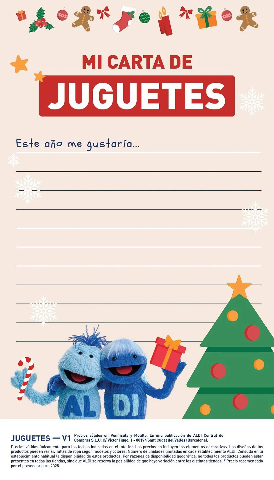 Catálogo de Folleto ALDI 27 de octubre al 31 de diciembre 2025 - Página 105