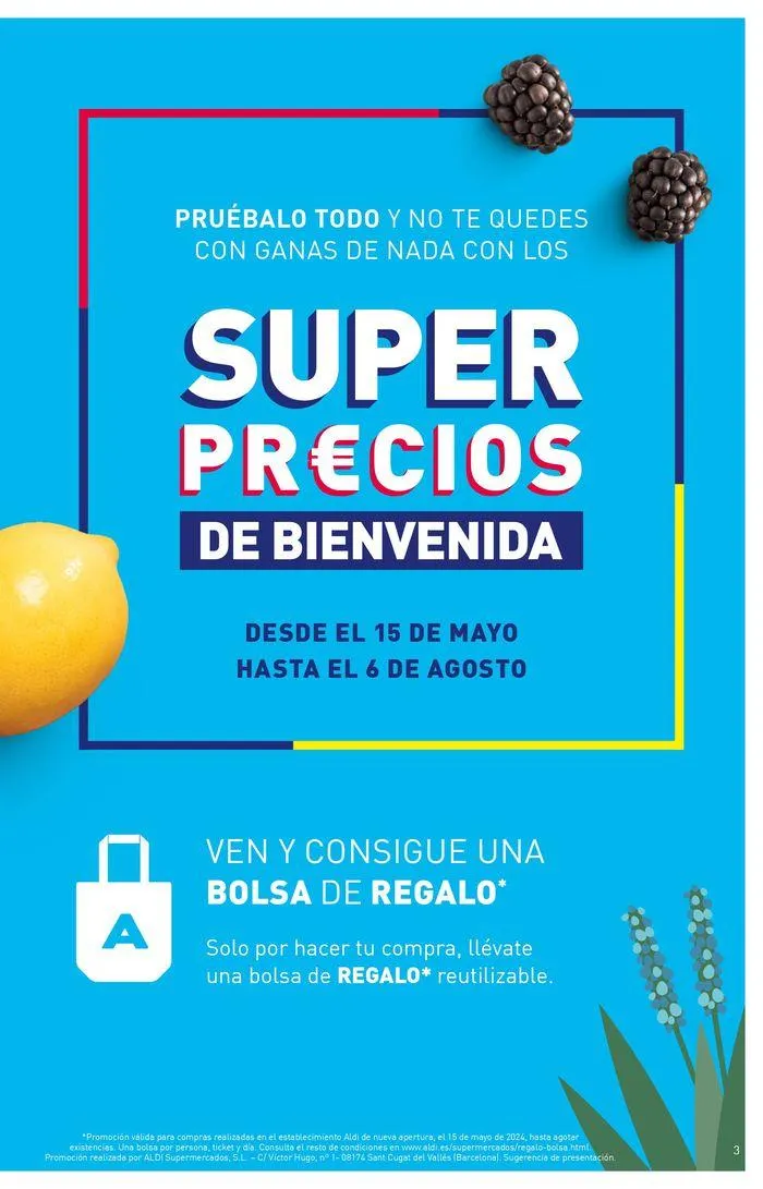 Catálogo de Folleto apertura Aldi 15 de mayo al 21 de mayo 2024 - Página 3